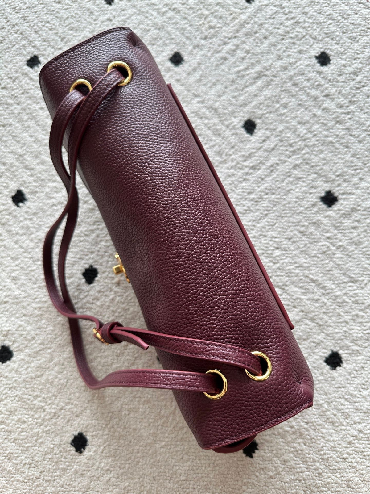 CC 26s Maxi Flap Bag 32cm Deep Burgundy Calfskin GHW